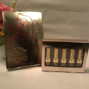 BEAUTY and the BEAST eyeshadow and lipstick set